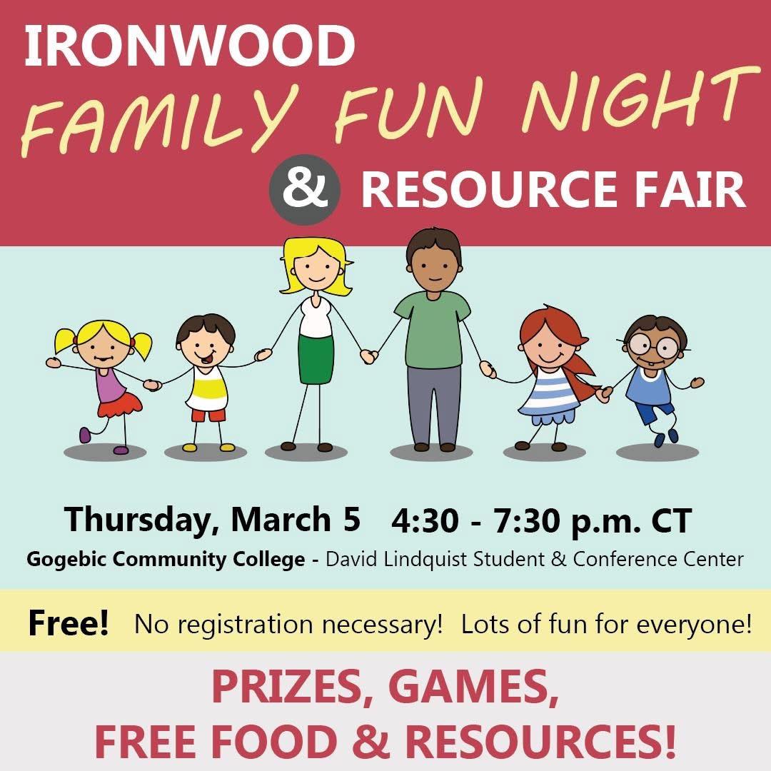 Ironwood Family Fun Night and Resource Fair