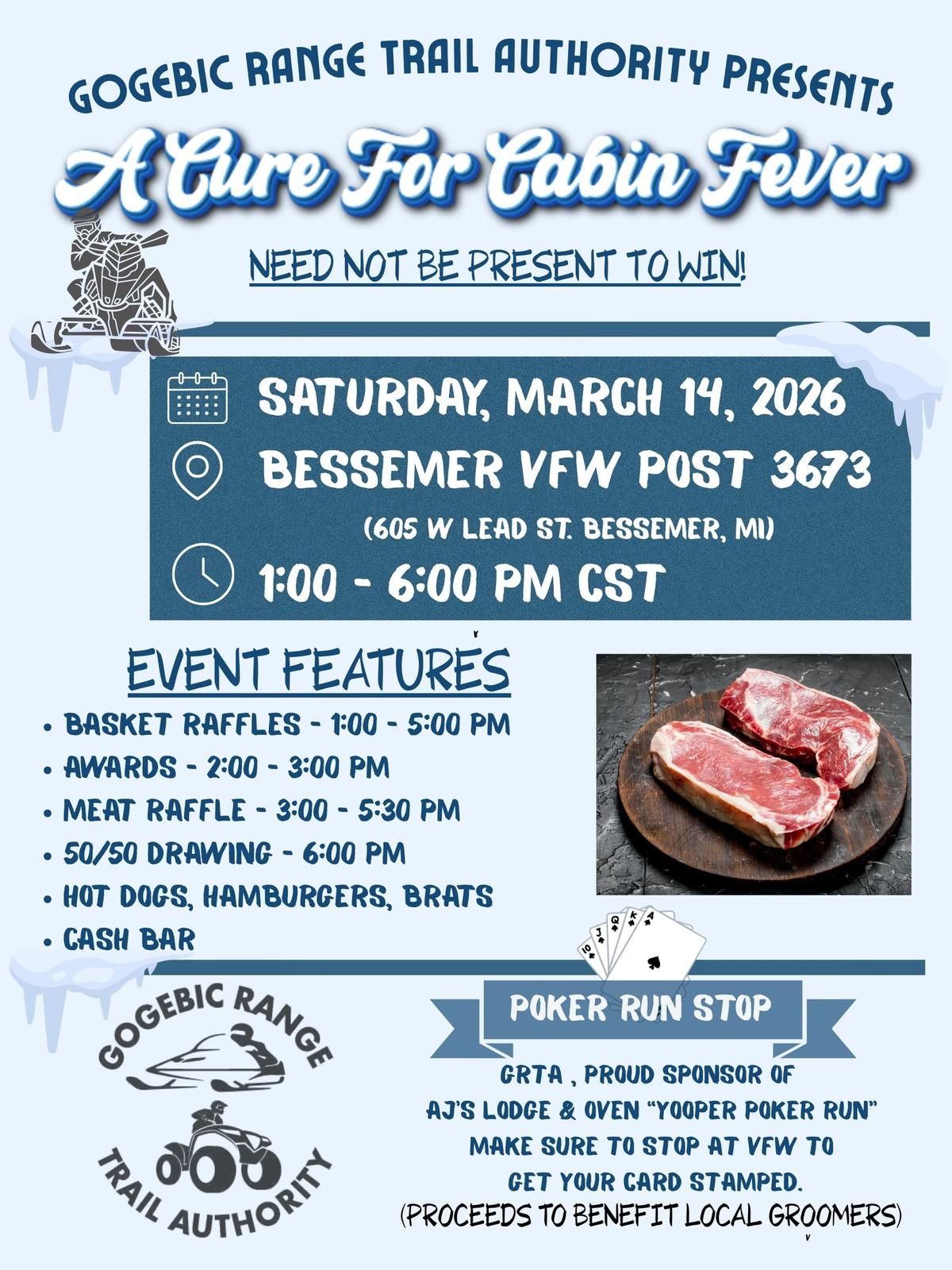 Gogebic Range Trail Authority Annual Fundraising Event