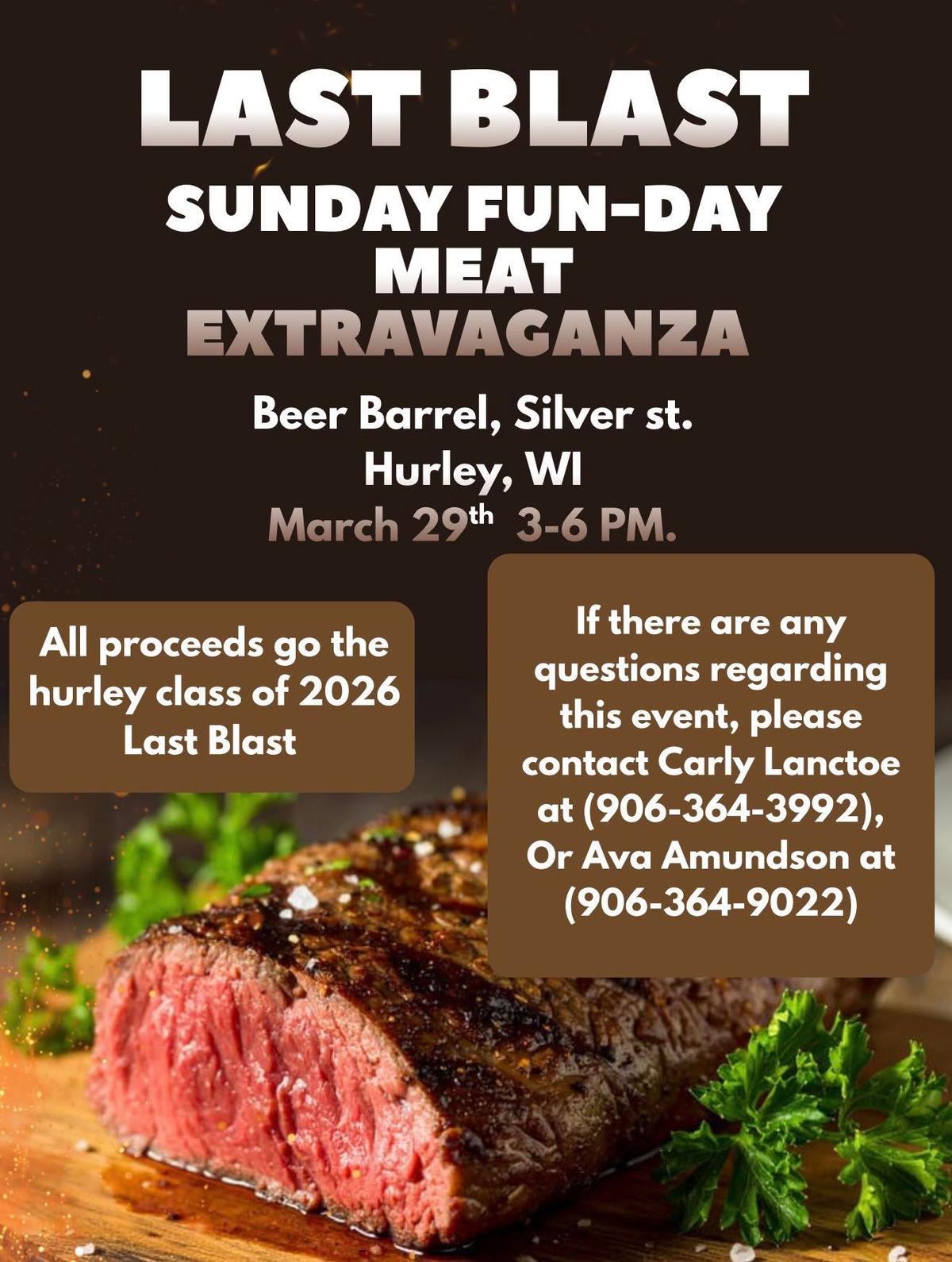 Last Blast Sunday Fun-Day