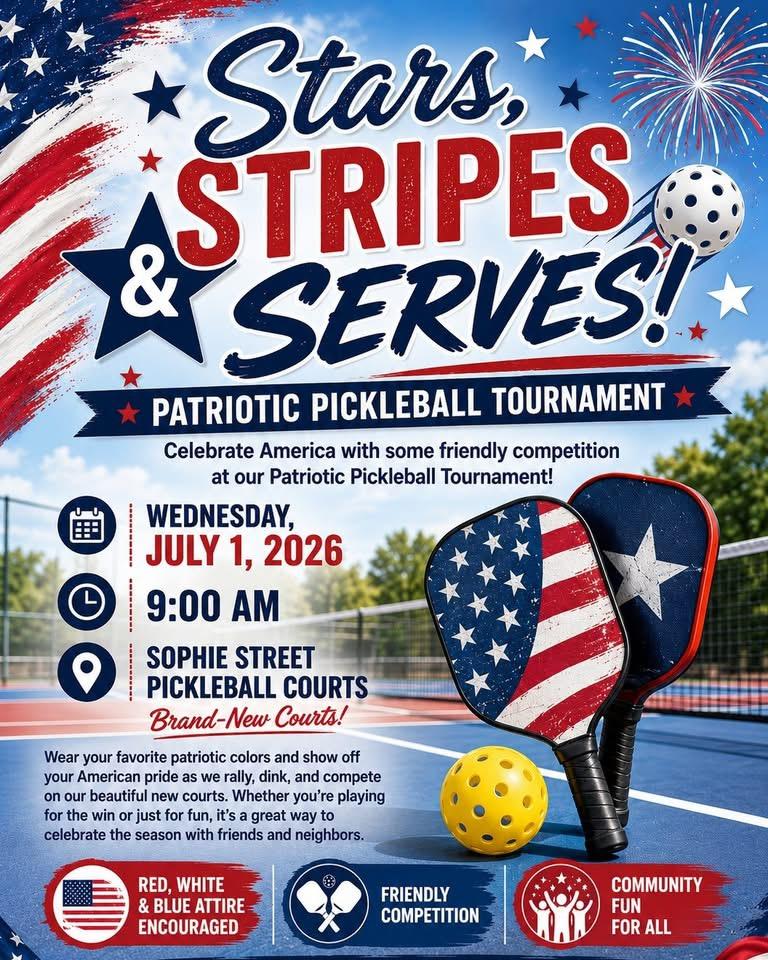 Patriotic Pickleball Tournament